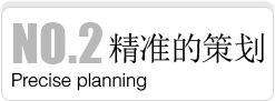 精準的策劃